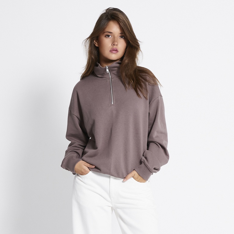 Half zip sweatshirt "Maja"